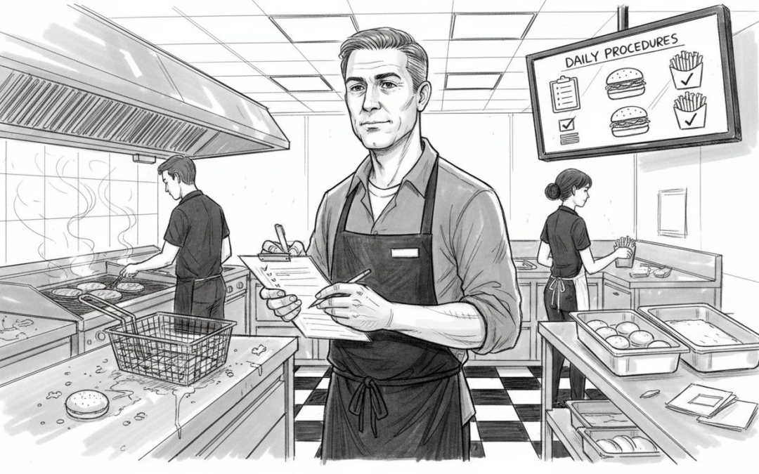 Fast food operations checklist for UK restaurants 2026