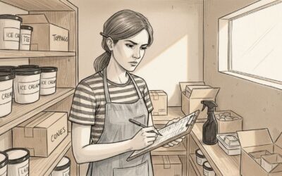 Streamline ice cream shop inventory for better profits
