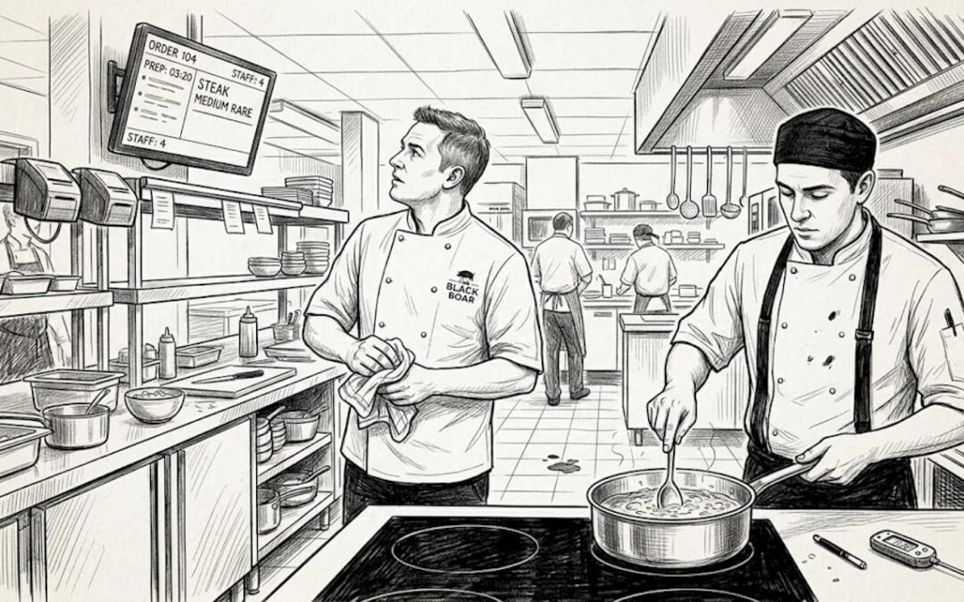 How to set up kitchen screens for efficient UK hospitality