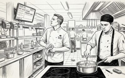 How to set up kitchen screens for efficient UK hospitality