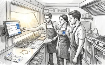 Training food truck staff on POS for smooth operations
