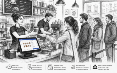 How Android POS Helps UK Cafés Improve Service Speed at the Counter