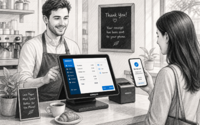 Digital Receipts for Retail and Hospitality: A Simple Way to Cut Paper Clutter