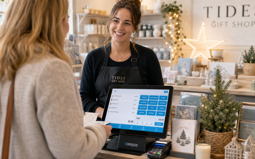 Touchscreen Tills for Gift Shops: Keeping Seasonal Trading Simple